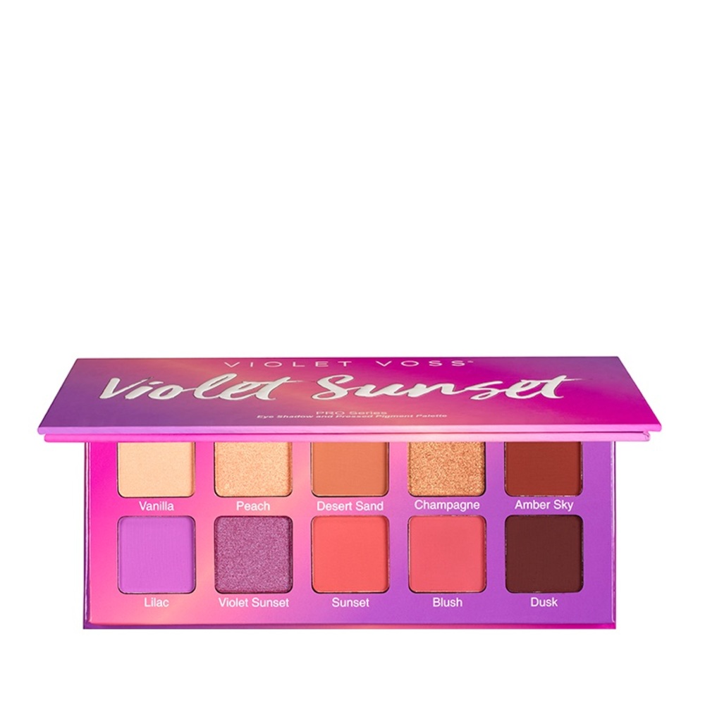 VIOLET VOSS
Violet Sunset Eyeshadow and Pressed Pigment Palette